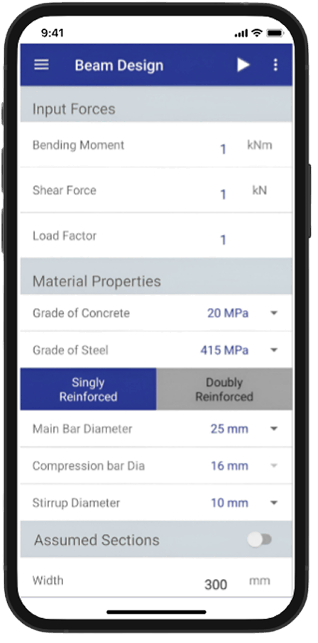 We partnered with eigenplus to design a suite of mobile apps that simplify core engineering concepts through intuitive interfaces and real-time interactivity. From concrete mix calculators to Mohr’s Circle visualizers, each app is crafted to turn complex calculations into hands-on learning experiences.