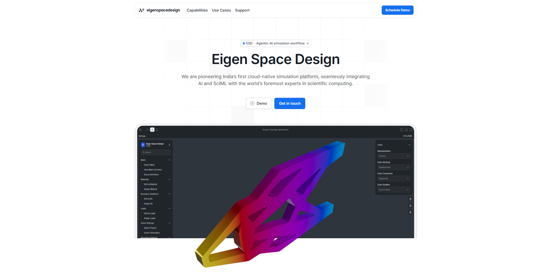 Eigen Space Design